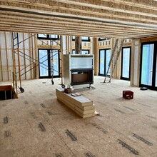 Luxury Home in Stratton Vermont under construction